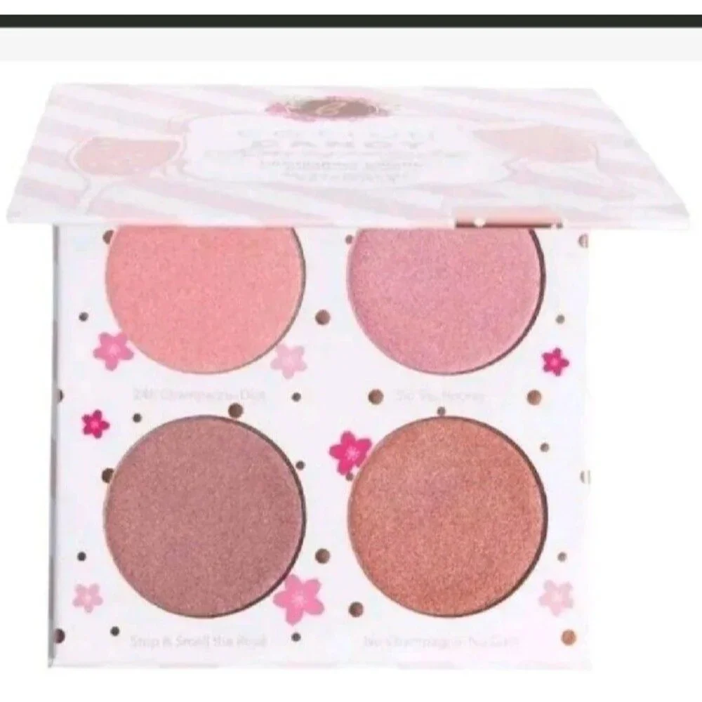 Beauty Bakerie Cotton Candy Champagne Blushlighter Palette. NIB